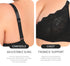 Women's Sexy Lace Bra Non Padded Underwire Bra Full Coverage Plus Size Lace Bralette