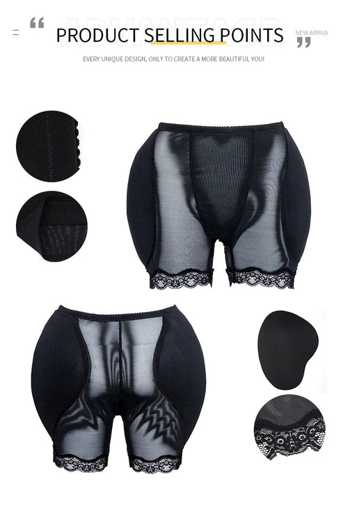 Women Shapewear with Butt Pads Hip Enhancer Padded Underwear Fake Butt Shaper Panties