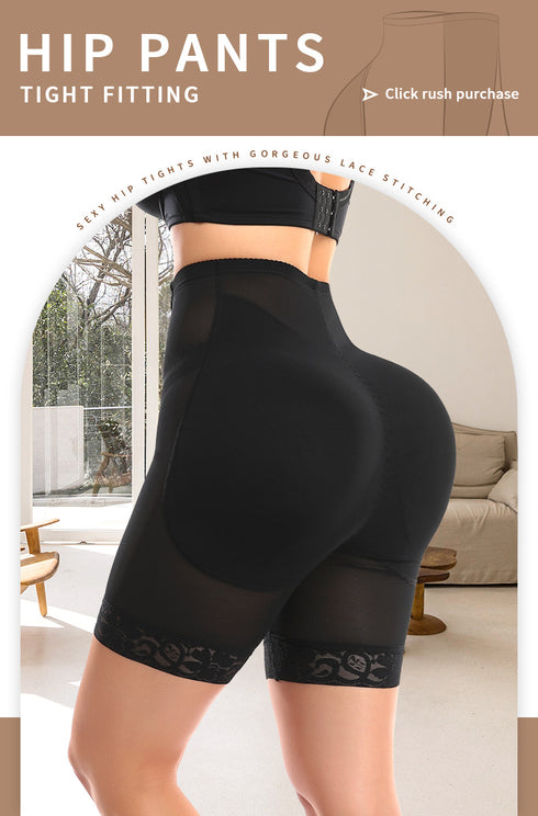 Women Butt Lifter Padded Lace Shapewear Thicker Butt Enhancer Control Panties Fake Buttock Underwear