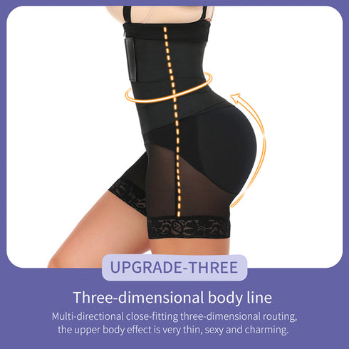 Adjustable Buckle Straps Crotch Waist Crotch Rich Sponge Abdomen Body Shaping Body Sculpting Pants