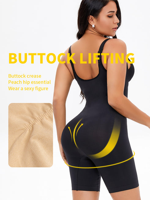 Open Bust Shapewear Bodysuits for Women Seamless Compression Body Shaper