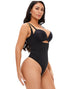Fajas Colombianas Thong Bodysuit for Women Tummy Control Shapewear Body Shaper Compression Garment