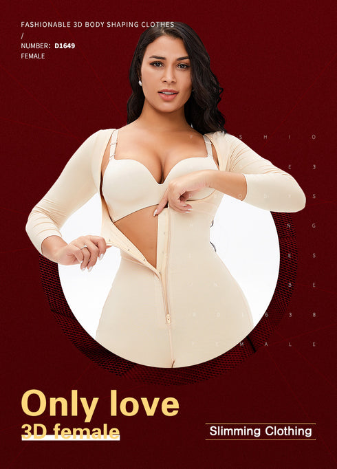 Fajas Colombianas Shapewear for Women Postpartum Body Shaper Butt Lifter Bodysuit