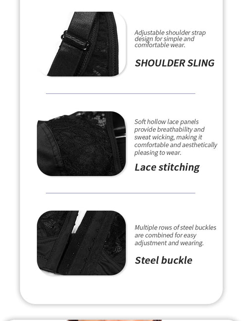 Front Buckle Bra Oversized Underwear Front Buckle Lace Bras Wireless Thin Mold Cup