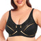 Front Buckle Bra Oversized Underwear Front Buckle Lace Bras Wireless Thin Mold Cup