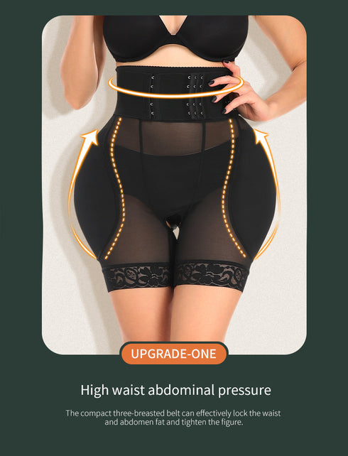 Shapewear for Women Hip Enhancer Booty Breathable Panties Double Compression Bodysuit Butt Lifter