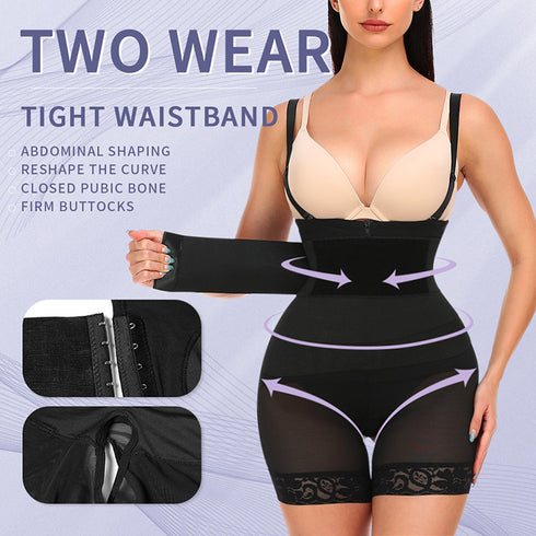 Adjustable Buckle Straps Crotch Waist Crotch Rich Sponge Abdomen Body Shaping Body Sculpting Pants