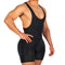 Men's Shapewear Bodysuit Full Body Shaper Tummy Control Compression Slimming Suit Breathable Removable Pads