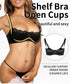 Women's Floral Lace Lingerie Bras Half Cups Push Up Shelf Demi Balconette Bralette Crop Tops