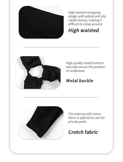 Women's Booty Shorts with Garters High Waisted Pants Butt Lifting Gym Pole Dance Yoga