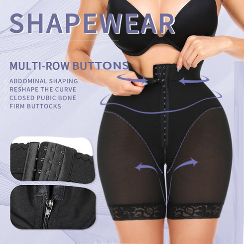 Women Tummy Control Shapewear Shorts Butt Lifting Panties Curvy Faja Colombianas Moldeadoras