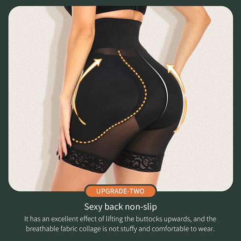 Shapewear for Women Hip Enhancer Booty Breathable Panties Double Compression Bodysuit Butt Lifter