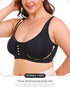 Bras for Women Plus Size Bras Full Coverage Wireless Bra Front Closure Bra
