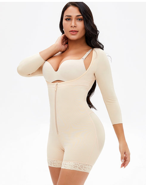 Fajas Colombianas Shapewear for Women Postpartum Body Shaper Butt Lifter Bodysuit