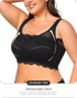 Push Up Bras for Women Lace Underwire Add One Cup Bra with Support Smoothing Bra