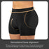 Mens Padded Hip Lift Boxer Briefs Body Shaper Butt Lifter Shapewear Shorts with Pads