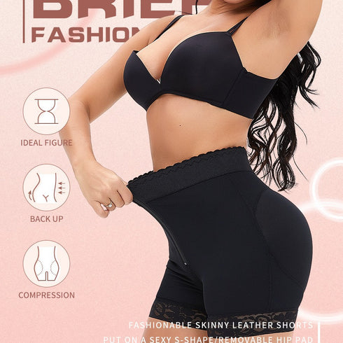 Women Butt Lifter Padded Lace Shapewear Thicker Butt Enhancer Panties Fake Buttock Underwear