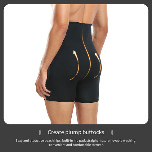 Men's Butt Lifter Shapewear Padded Enhancing Underwear Tummy Control Shorts