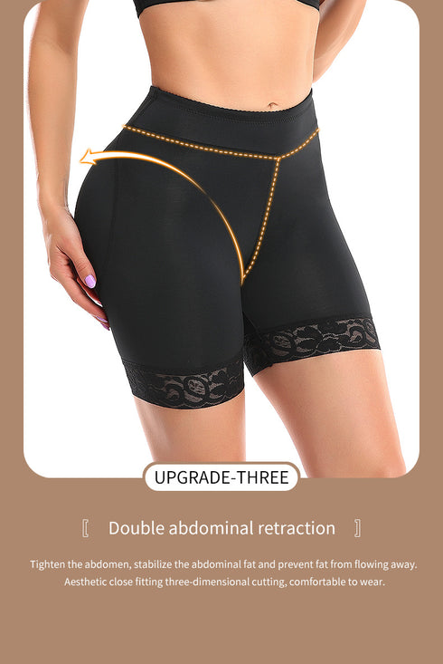 Women Bigger Butt Lifter Padded Lace Shapewear Panties Fake Buttock Underwear