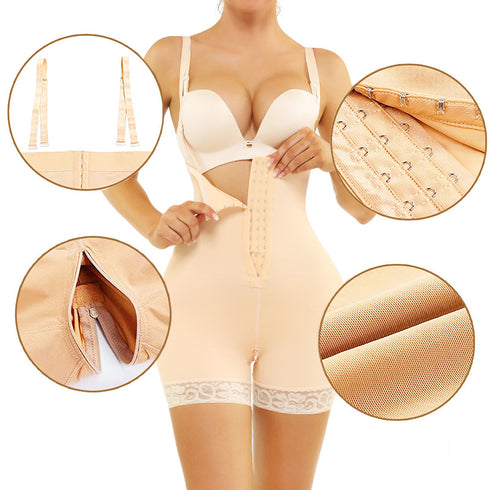 Fajas Colombianas Moldeadoras Shapewear Tummy Control Post Surgery Compression Butt Lifter for Women