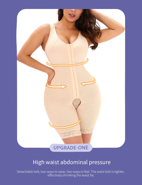 Faja Reductora Full Body Shaper Shapewear Snatched Bodysuit Butt Lifter Girdles
