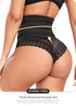High Waist Shapewear Panties Lace Briefs with Butt Lifting Sculpting Comfort Underwear