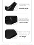 Zip Front Closure Everyday Bra for Women Post Surgery with Adjustable Straps Wirefree