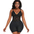 Women's Tummy Control Shapewear Plus Size Full Body Shaper Butt Lifter Thigh Slimmer Bodysuit