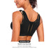 Zip Front Closure Everyday Bra for Women Post Surgery with Adjustable Straps Wirefree