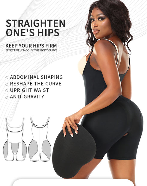 Women Shapewear Short Hip Pad Fake Butt Enhancer Lifter Tummy Control Panties