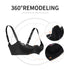 Women's Floral Lace Lingerie Bras Half Cups Push Up Shelf Demi Balconette Bralette Crop Tops