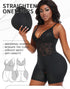 Women's Tummy Control Shapewear Plus Size Full Body Shaper Butt Lifter Thigh Slimmer Bodysuit