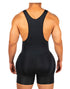 Men's Shapewear Bodysuit Full Body Shaper Tummy Control Compression Slimming Suit Breathable Removable Pads