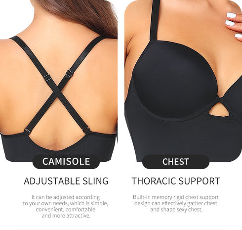 Plus Size Bodycon Mini Dress for Women with Built-in Bra Open Back Lace Trim Dress Clubwear