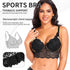 Women's Lace Nursing Bra Wirefree Padded Breastfeeding Maternity Bralette Cute More Coverage