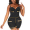 Colombian Girdles Bodysuit Women Tummy Control Butt Enhancer with Pads Backless Body Shaper