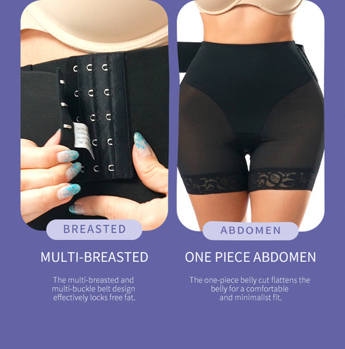 Shapewear Women Tummy Control Body Shaper Shorts With Hook Butt Lifter Panties Panties