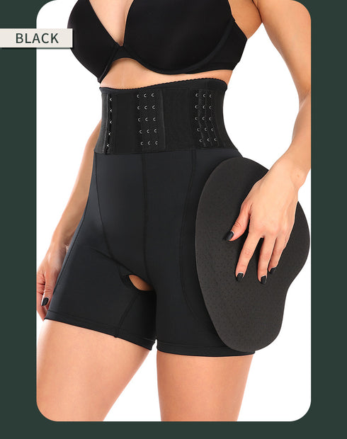 Body Shaper for Women Butt Lifting Shapewear Tummy Control with Hook Zipper Closure