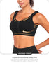 Zip Front Closure Everyday Bra for Women Post Surgery with Adjustable Straps Wirefree