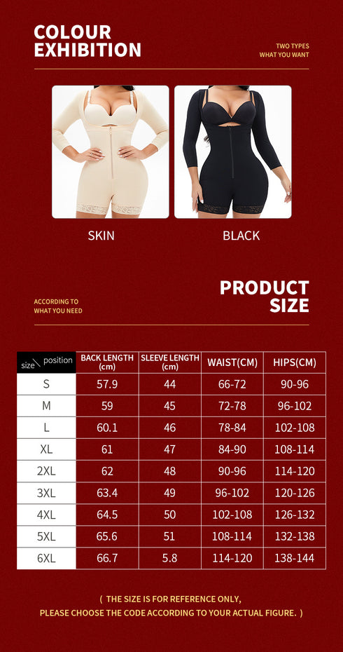 Fajas Colombianas Shapewear for Women Postpartum Body Shaper Butt Lifter Bodysuit
