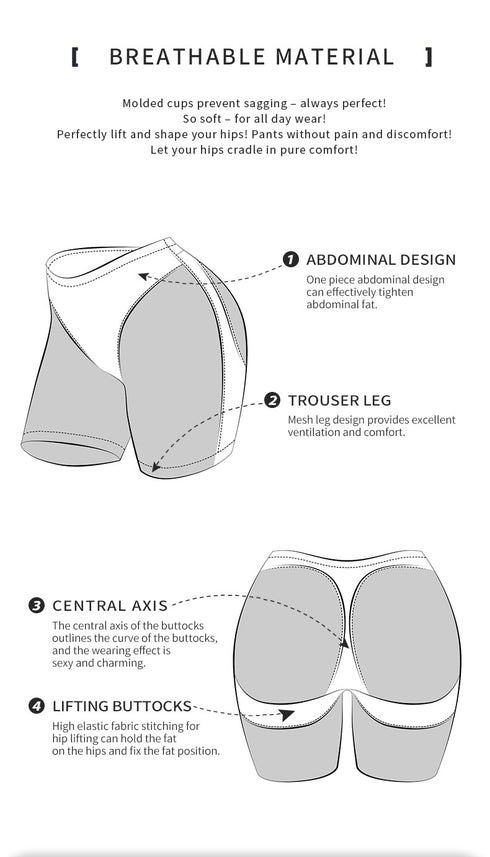 Butt Lift Tummy Control Short | Women's Shapewear Tummy Control Underwear