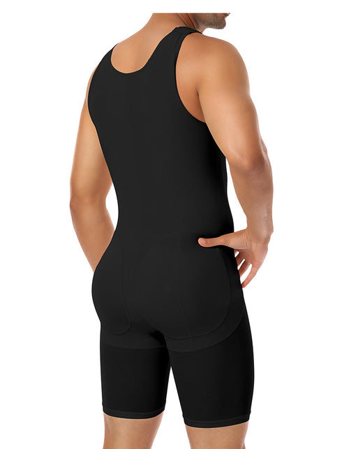 Men's Butt Booster Tummy Control Sleeveless Full Body Shaper Shapewear