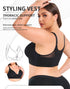 Front Closure Bras for Older Women Post-Surgery Wireless Bra No Underwire