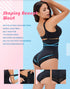 Women's Zipper Thong Shapewear Tummy Control Body Shaper High Waisted Spaghetti Strap Compression Underwear