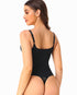 Shapewear for Women Deep V Neck Lace Bodysuit Shaper Tank Top with Built in Bra