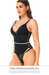 Shapewear for Women Deep V Neck Lace Bodysuit Shaper Tank Top with Built in Bra