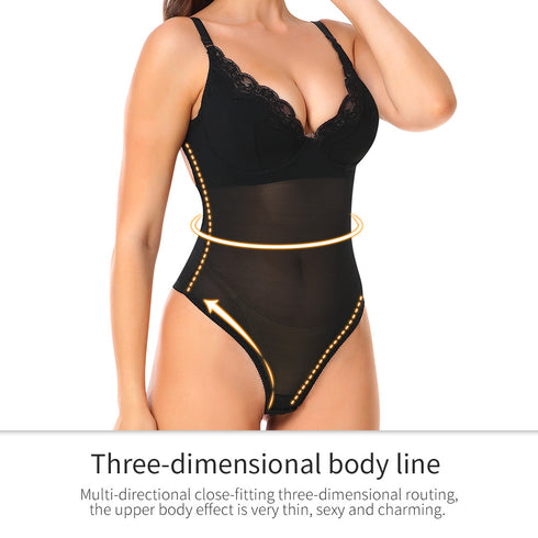 Shapewear for Women Tummy Control Fajas Colombianas Body Shaper Large Size Tights Straps Jumpsuit