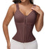 Waist Trainer for Women Tummy Control Sport Workout Body Shaper Vest Zipper and Hooks
