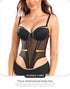 Women's Mesh Strapless Bodysuit Sleeveless Slim Fitted Tube Top Bodysuits