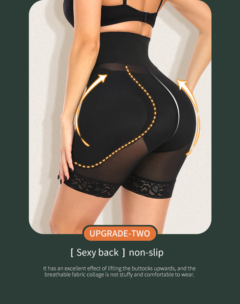 Shapewear for Women Hip Enhancer Booty Breathable Panties Double Compression Bodysuit Butt Lifter